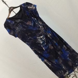 Ellen Tracy knit jersey dress